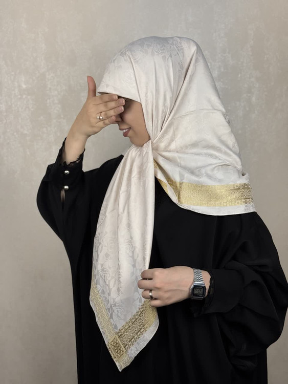 روسری ابریشم ترک دورطلایی