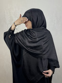 روسری لمه گوچی وارداتی دوریش و شاینی  رنگ مشکی