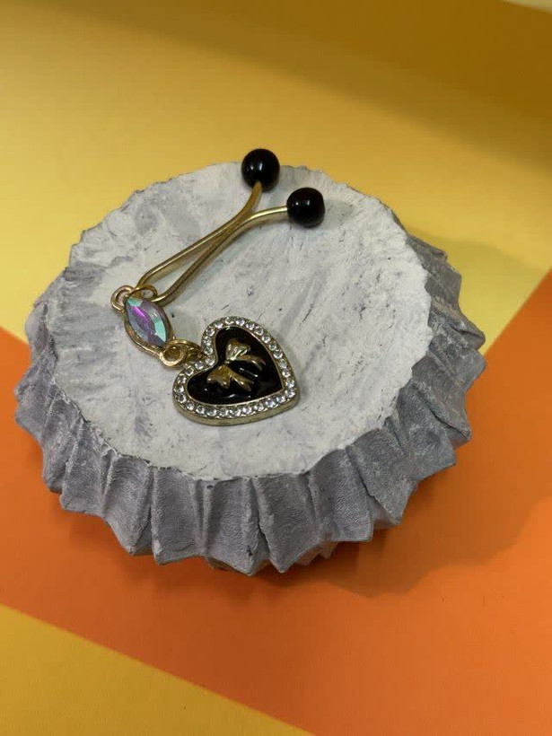 گیره روسری آویز دار قلبی