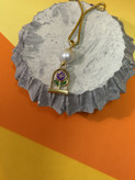 گیره روسری آویز دار طرح گل