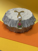 گیره روسری آویز دار طرح گل