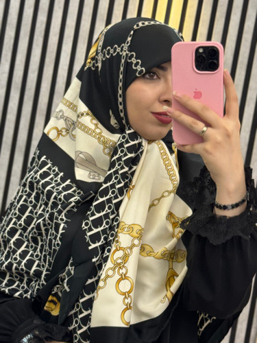 روسری ابریشم توییل قواره۱۴۰