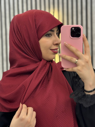 روسری ژاکارد پارچه طرحدار