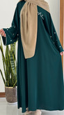 عبامروارید رنگ سبز