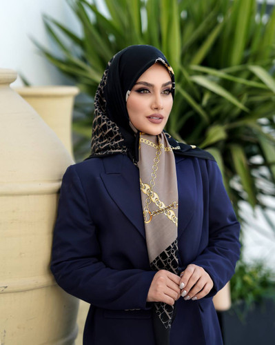 روسری ابریشم توییل قواره۱۴۰